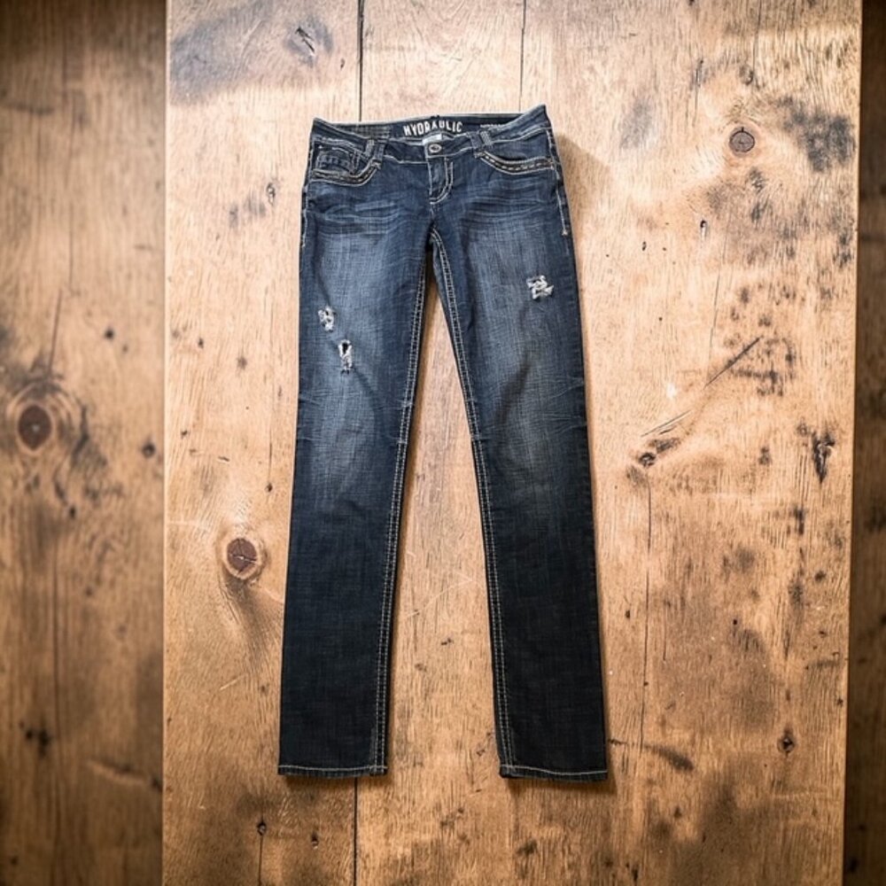 HYDRAULIC Nikki Skinny Low-Rise Jeans